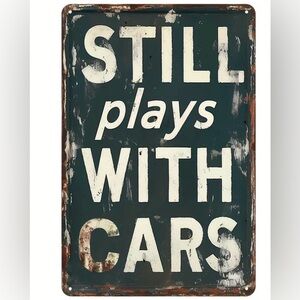 New 8x12” Metal Sign